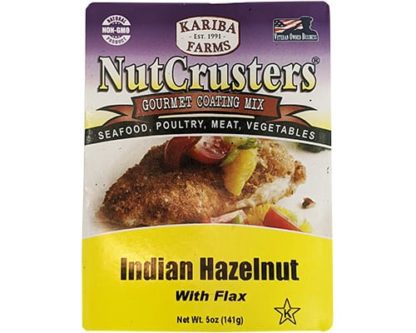 Indian Hazelnut NutCrusters Label