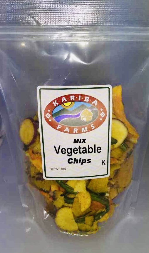 Mixed Vegetable Chips (Air Fried) Kariba Farms
