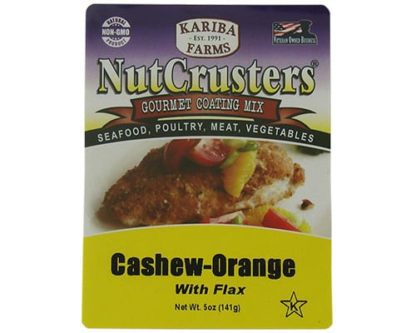 Cashew-Orange with Flax Gourmet Coating