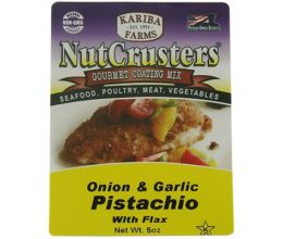 NutCrusters Onion & Garlic Pistachio with Flax Gourmet Coating