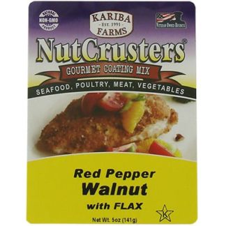 NutCrusters Red Pepper Walnut with Flax Gourmet Coating