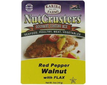 NutCrusters Red Pepper Walnut with Flax Gourmet Coating