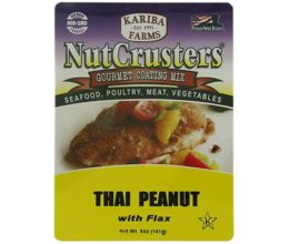 Thai Peanut NutCrusters with Flax