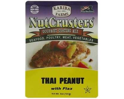 Thai Peanut NutCrusters with Flax