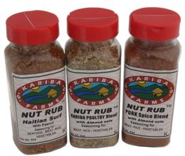 3 Pack Nut Rub Assortment Barbecue Pack