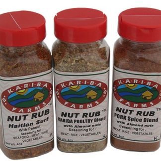 3 Pack Nut Rub Assortment Barbecue Pack