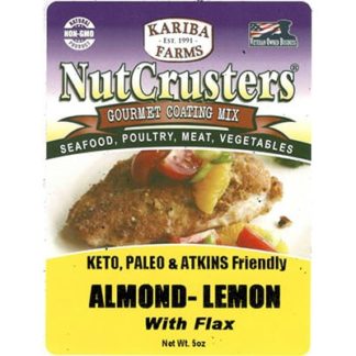 Nutcrusters Almond Lemon Paleo Atkins Flax Seed