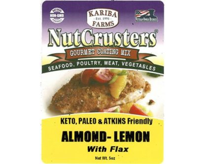 Nutcrusters Almond Lemon Paleo Atkins Flax Seed