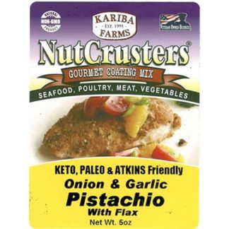 Nutcrusters Onion Pistachio Paleo Atkins Flax Front Label